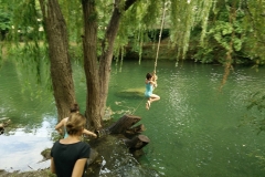 Zone de baignade à Bize Minervois Badestelle  Bathing area